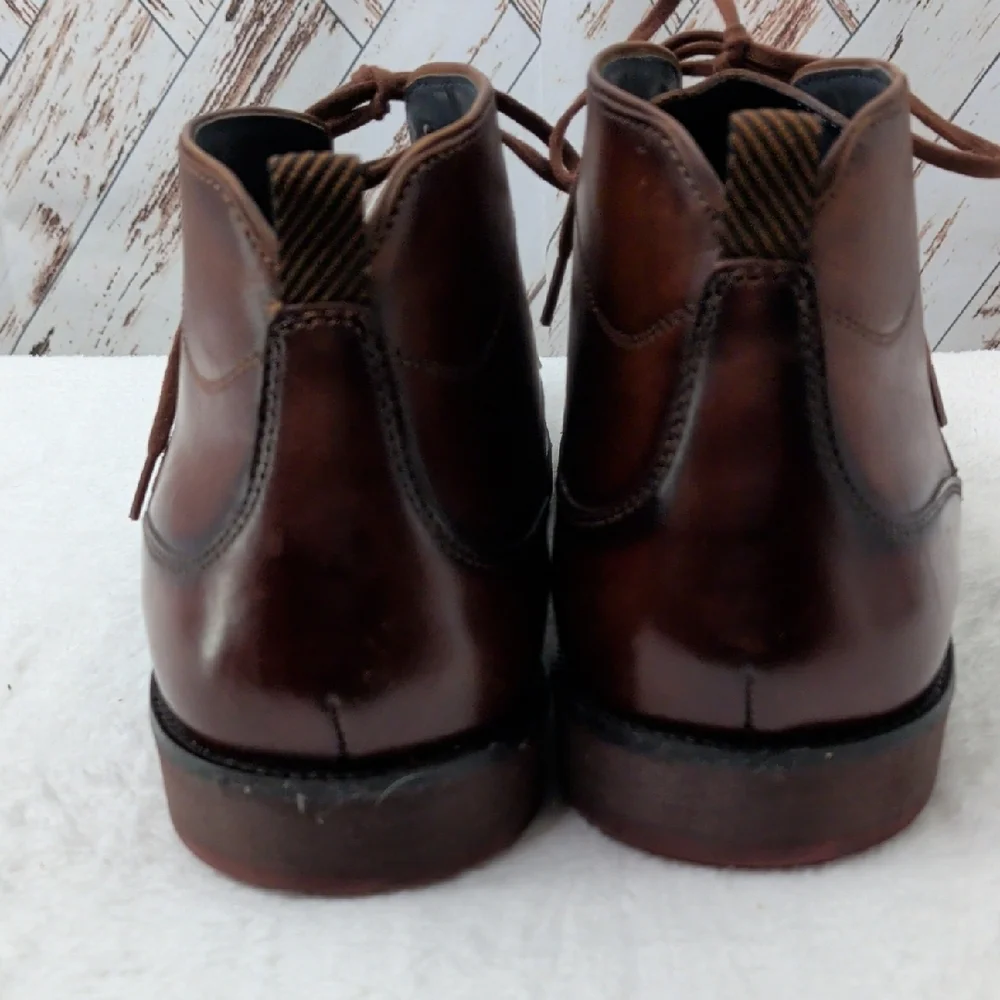 Stacy Adams Kyron Plain Toe‎ Lace Up Chukka Boot